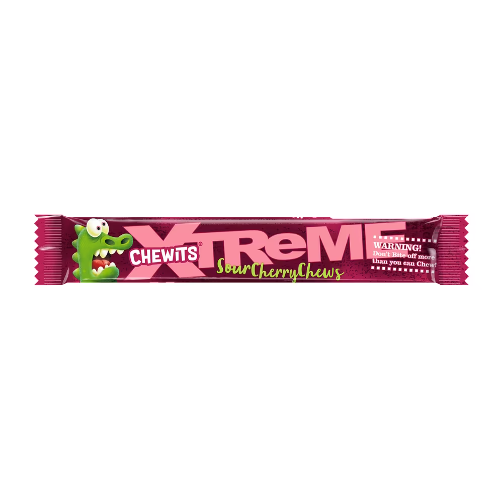 Chewits Xtreme Extremely Cherry Chews