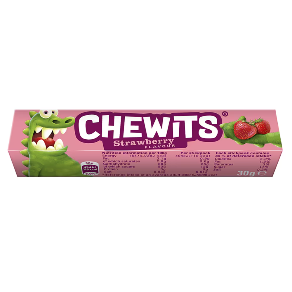 Chewits Strawberry Flavour